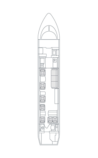 аренда частного самолета Gulfstream IISP